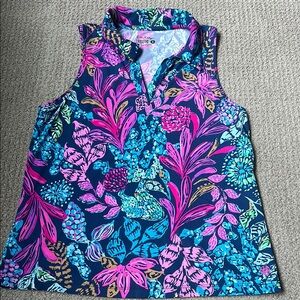 Lilly Pulitzer Luxletic Floral Top